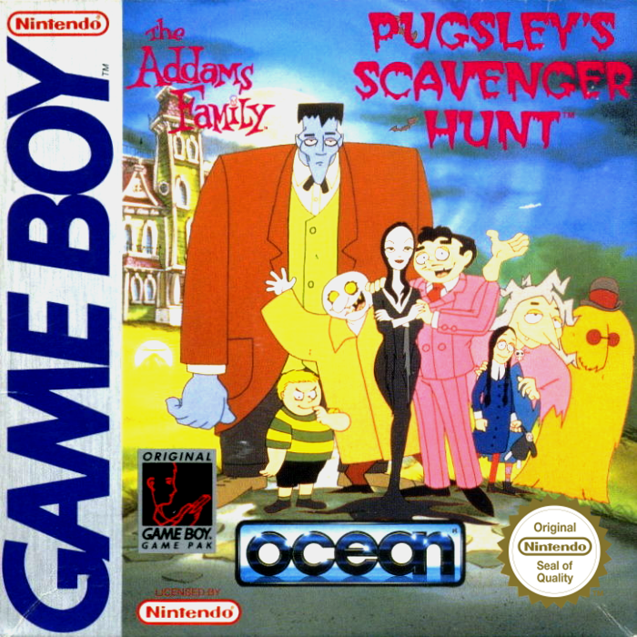 Addams Family - Pugsley's Scavenger Hunt, The — box-2D (EU)