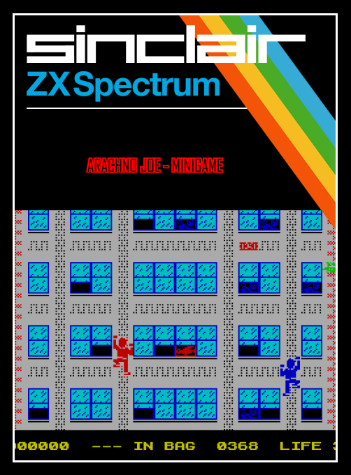 Arachno Joe - Minigame box art