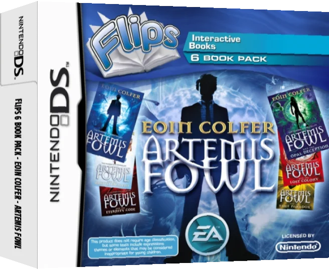 Flips 6 Book Pack - Eoin Colfer - Artemis Fowl — box-3D (EU)