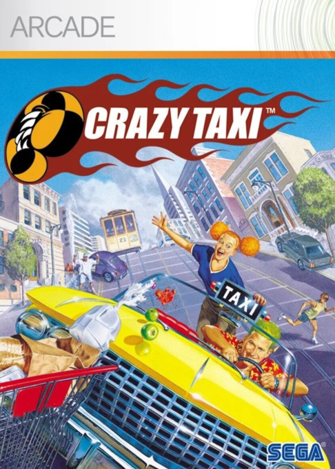 Crazy Taxi box art