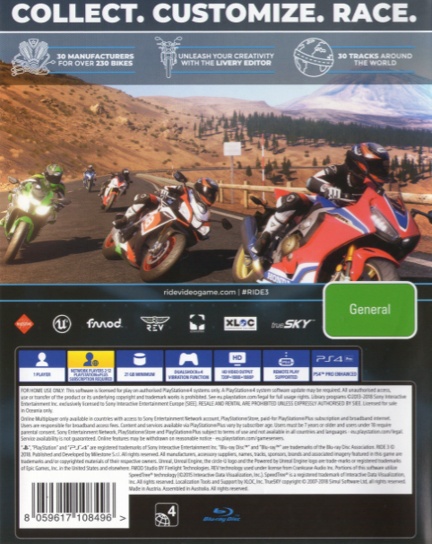 Ride 3 — box-2D-back (AU)