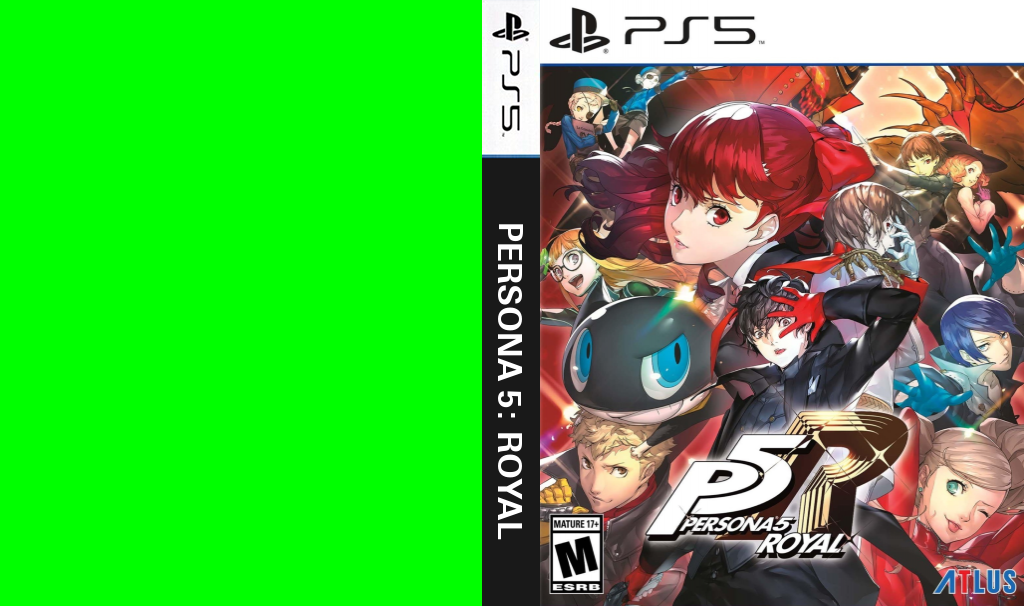 Persona 5: Royal — box-texture (US)