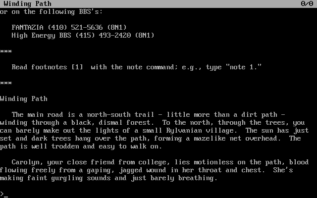Horror Of Rylvania, The — ss (WOR)
