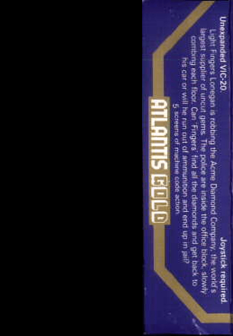 Cops 'n Robbers — box-2D-back (US)