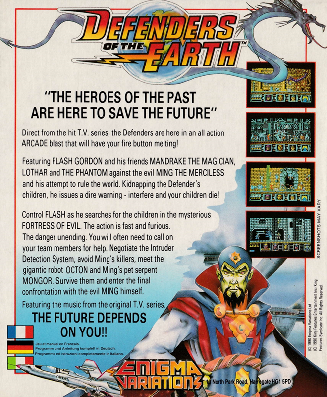 Defenders Of The Earth — box-2D-back (EU)