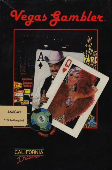 Vegas Gambler box art
