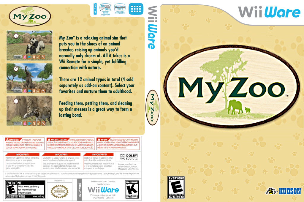 My Zoo — box-texture (US)