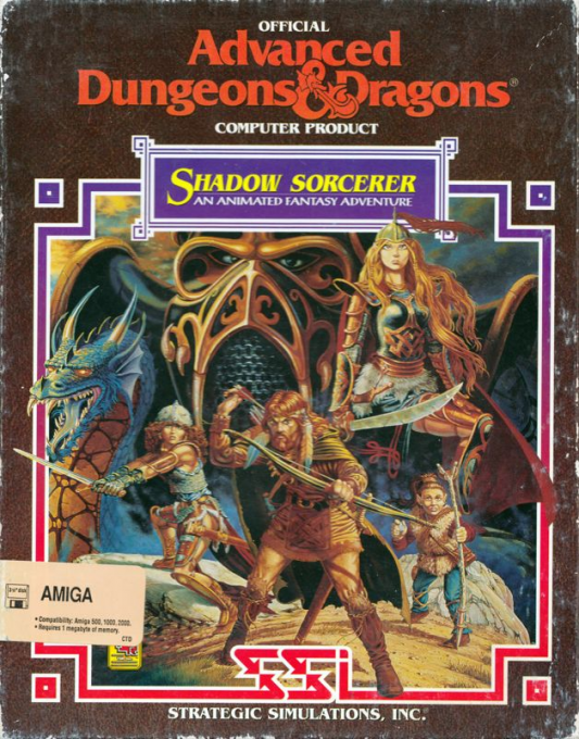 Advanced Dungeons & Dragons - Shadow Sorcerer - A DragonLance Role-Playing Adventure Vol,1 box art