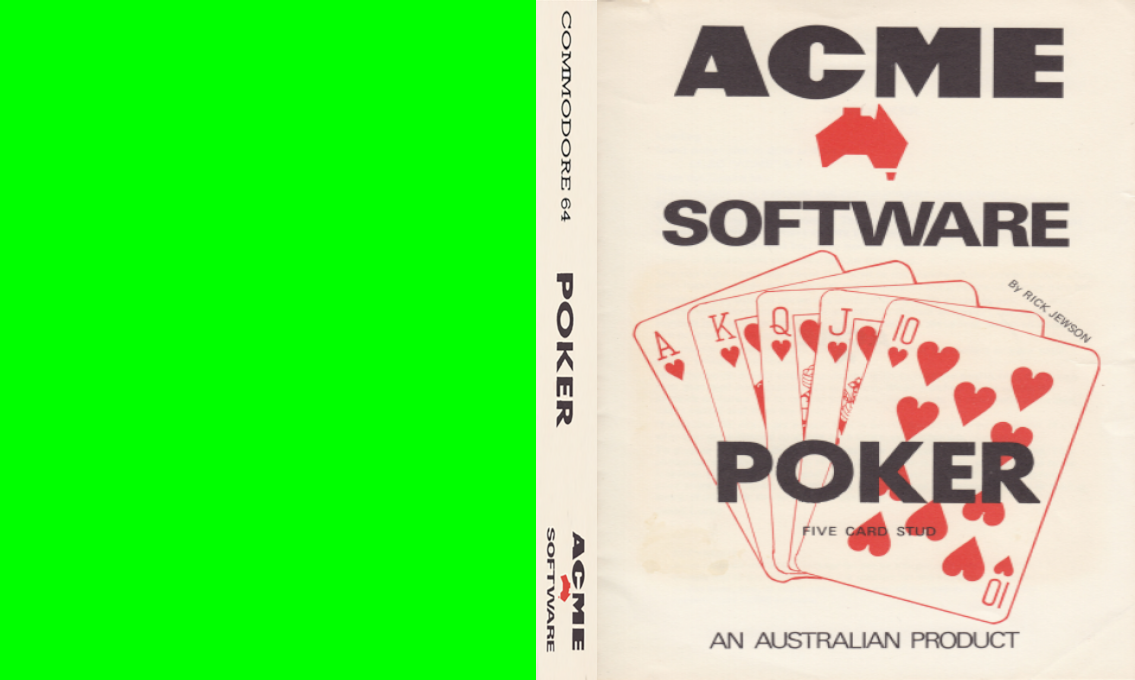 Draw Poker — box-texture (WOR)