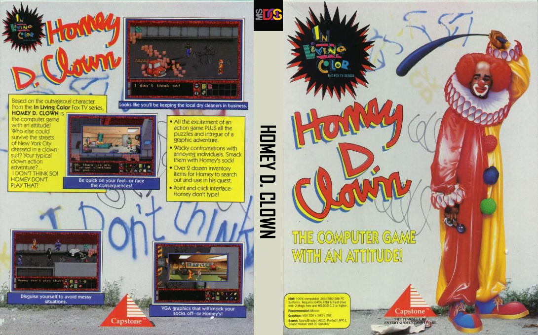 Homey D Clown — box-texture (US)