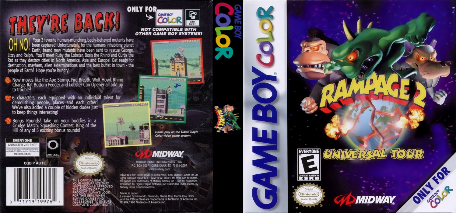 Rampage 2 : Universal Tour — box-texture (US)