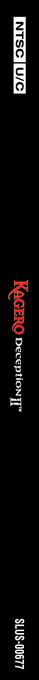 Kagero - Deception II — box-2D-side (US)