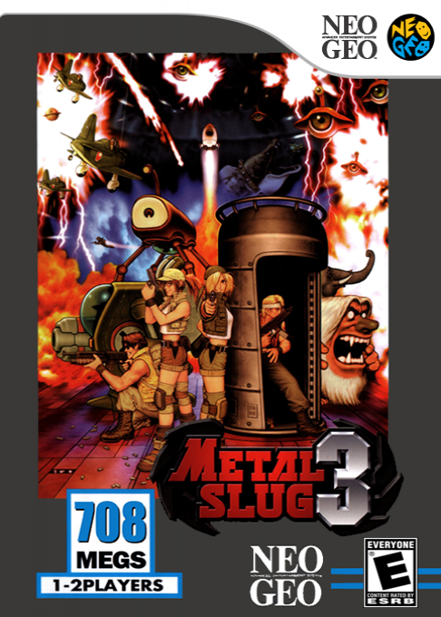 Metal Slug 3 box art