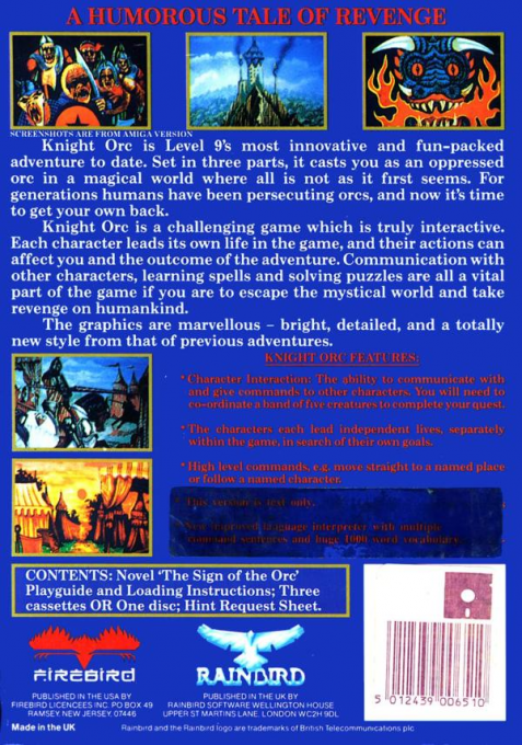 Knight Orc — box-2D-back (EU)
