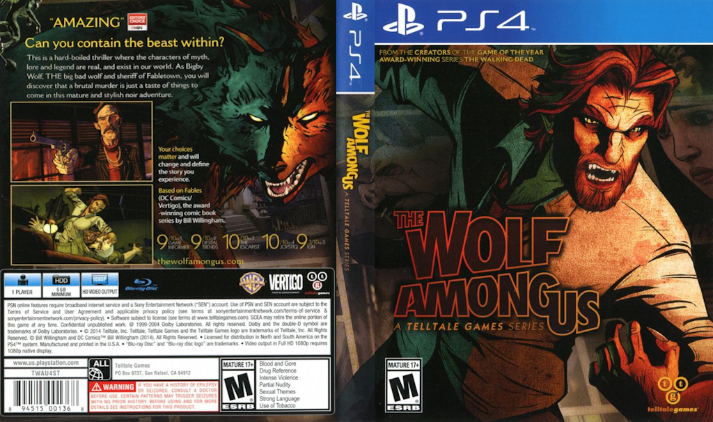The Wolf Among Us — box-texture (US)