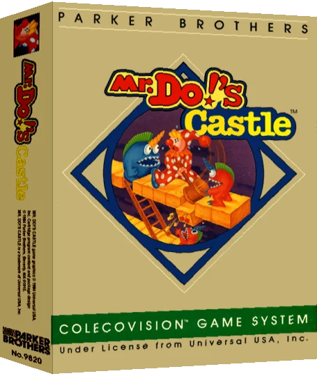 Mr. Do!'s Castle — box-3D (US)