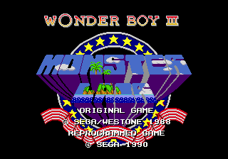 Wonder Boy III : Monster Lair — sstitle (WOR)