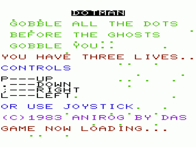 Dot Man — sstitle (WOR)