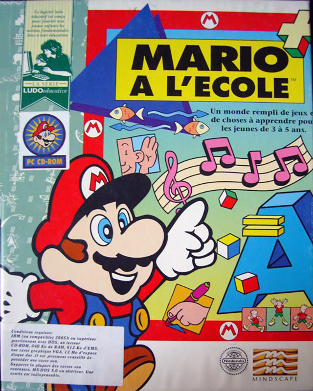 Mario's Early Years - Preschool Fun — box-2D (FR)