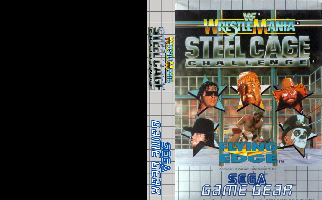 Wwf Wrestlemania Steel Cage Challenge — box-texture (EU)