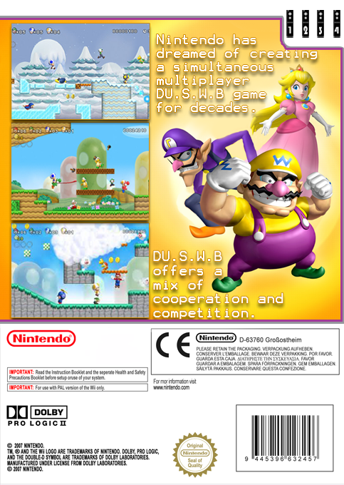 DU Super Wario Bros — box-2D-back (US)