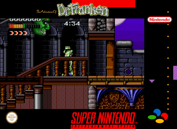 Adventures Of Dr. Franken, The — box-2D (SS)