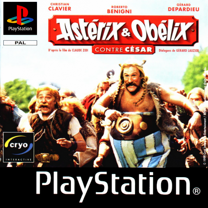 Asterix & Obelix Take on Caesar — box-2D (FR)