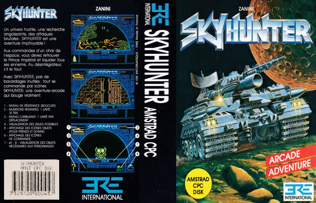 Sky Hunter — box-texture (FR)