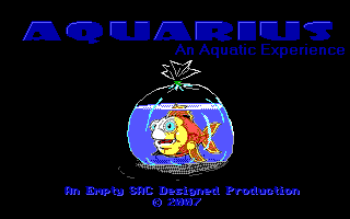 Aquarius - An Aquatic Experience box art
