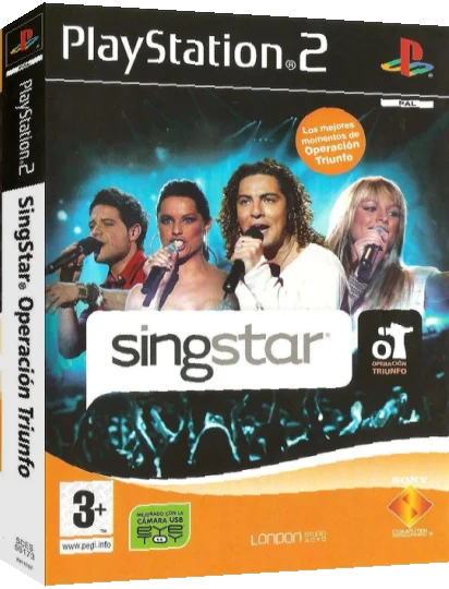 SingStar Operacion Triunfo — box-3D (SP)