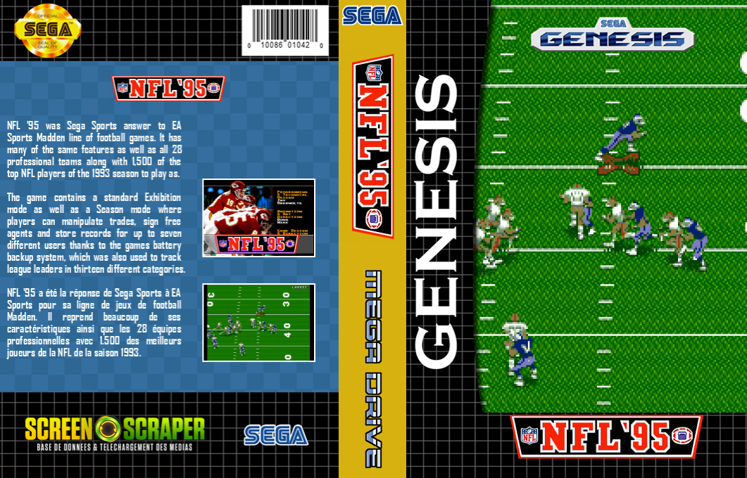 Nfl '95 — box-texture (SS)