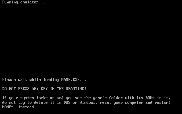 MAME 0.36b5 — ss (WOR)