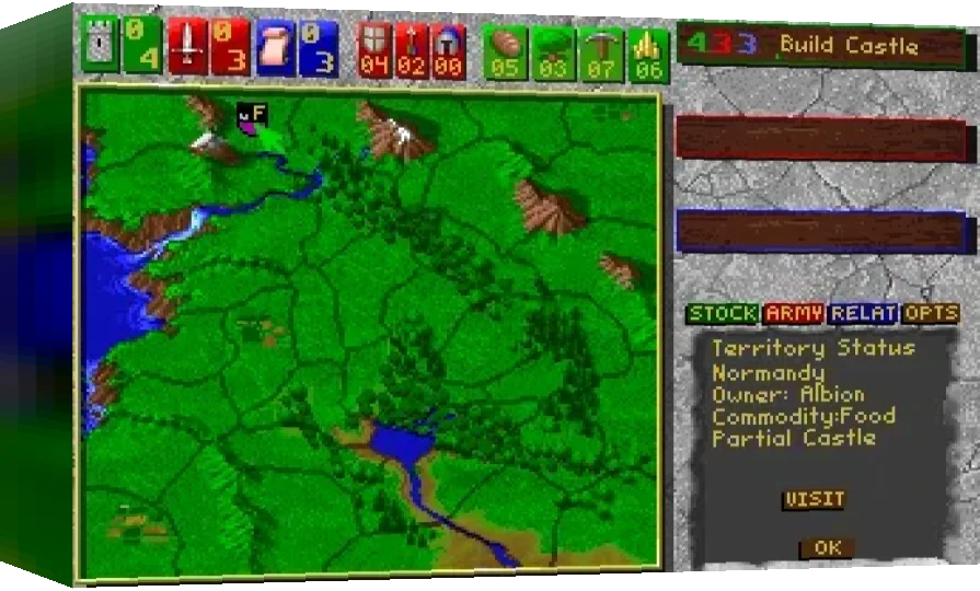 Castles 2 - Siege And Conquest — box-3D (WOR)