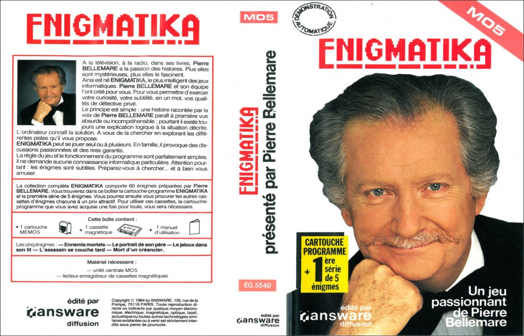 Enigmatika 1ère Série — box-texture (WOR)