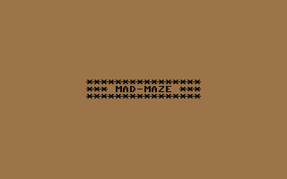 Mad Maze — sstitle (WOR)