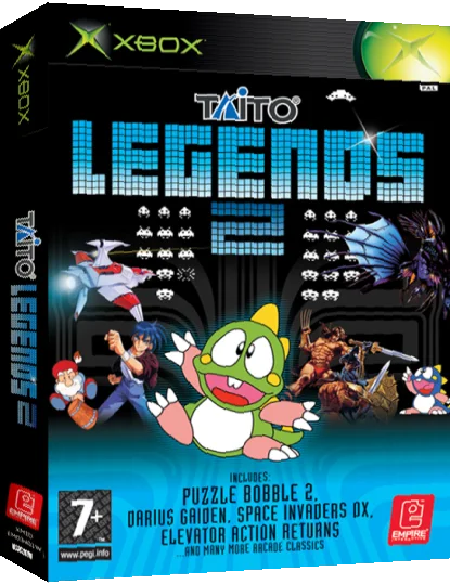 Taito Legends 2 — box-3D (EU)