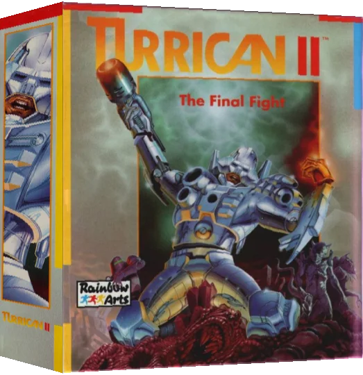 Turrican II - The Final Fight — box-3D (EU)