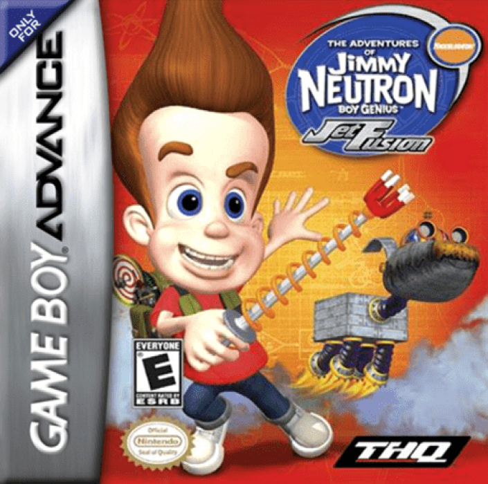 Adventures of Jimmy Neutron Boy Genius, The - Jet Fusion box art