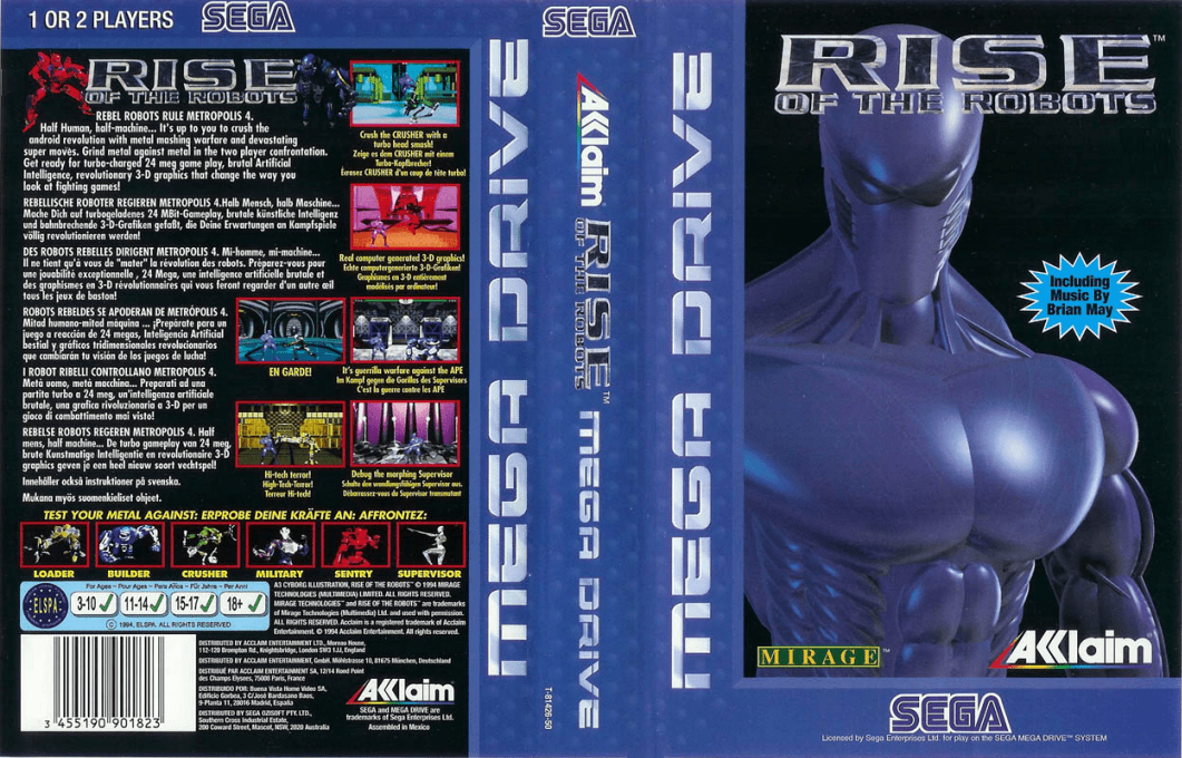 Rise Of The Robots — box-texture (EU)