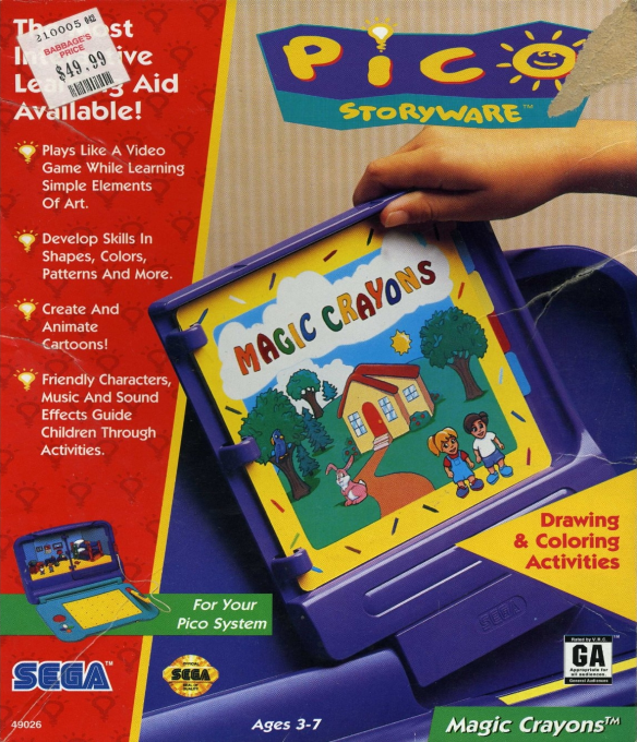 Magic Crayons box art