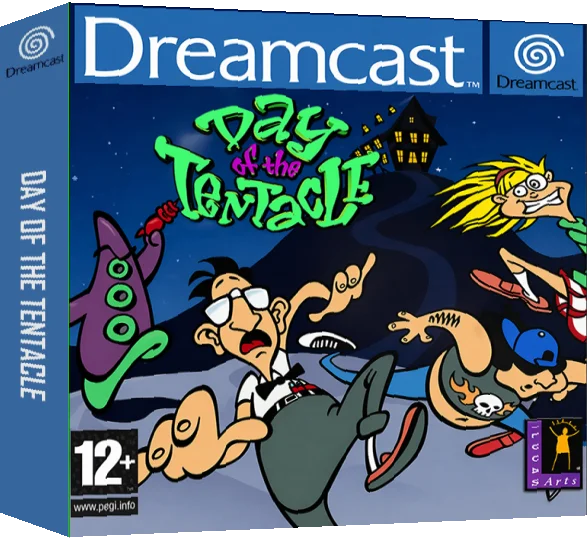 Day of the Tentacle — box-3D (EU)