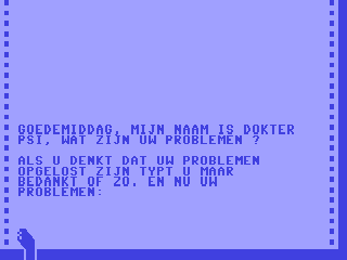 Dokter Psi — ss (NL)