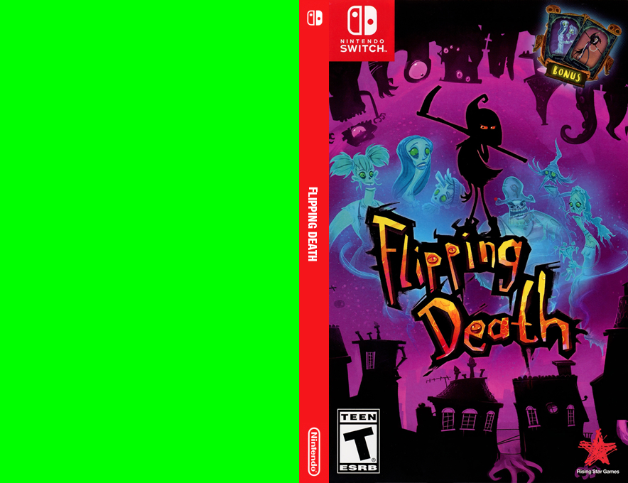 Flipping Death — box-texture (US)