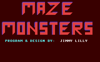 Maze Monsters — sstitle (WOR)