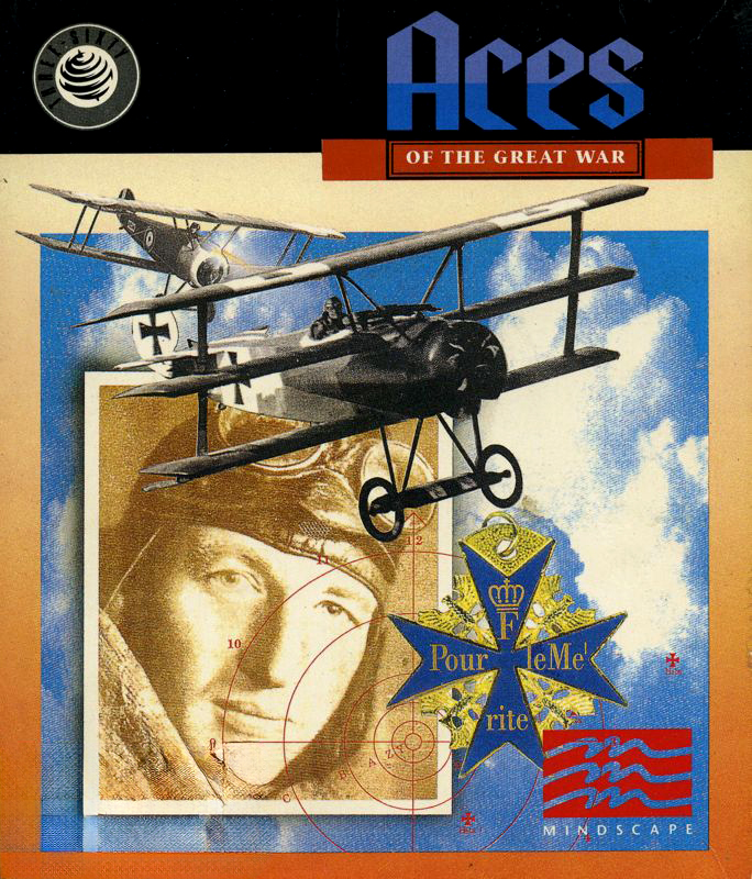 Blue Max - Aces Of The Great War — box-2D (EU)