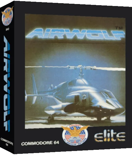 Airwolf 64 — box-3D (EU)