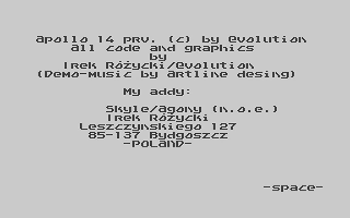 Apollo 14 — sstitle (WOR)
