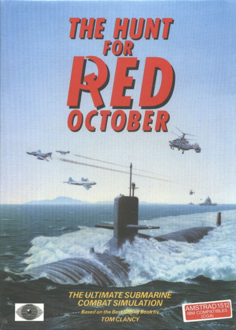 Hunt For Red October, The - The Book — box-2D (EU)