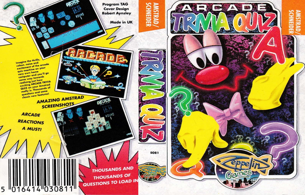 Arcade Trivia Quiz Simulator — box-texture (EU)