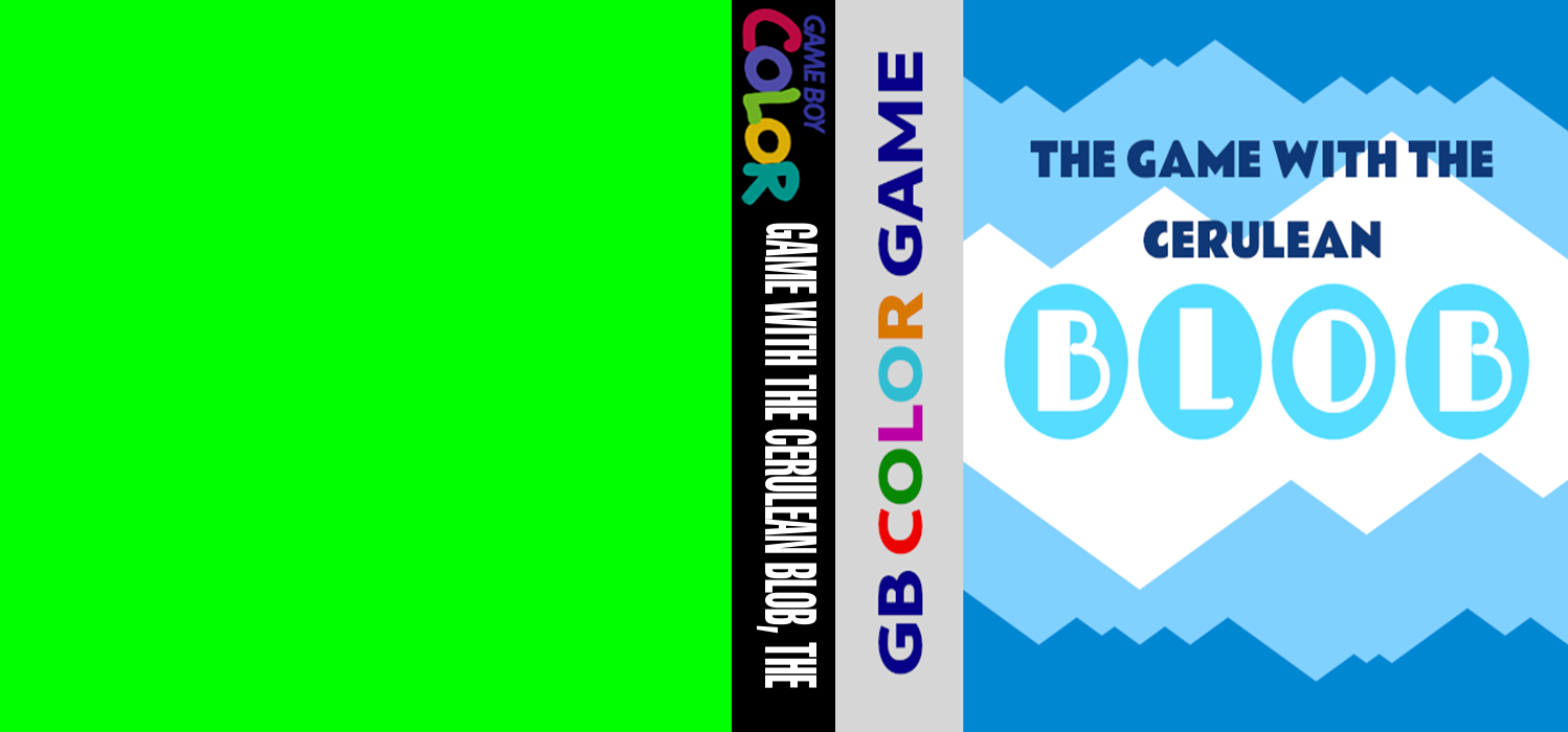 Game With The Cerulean Blob, The — box-texture (WOR)